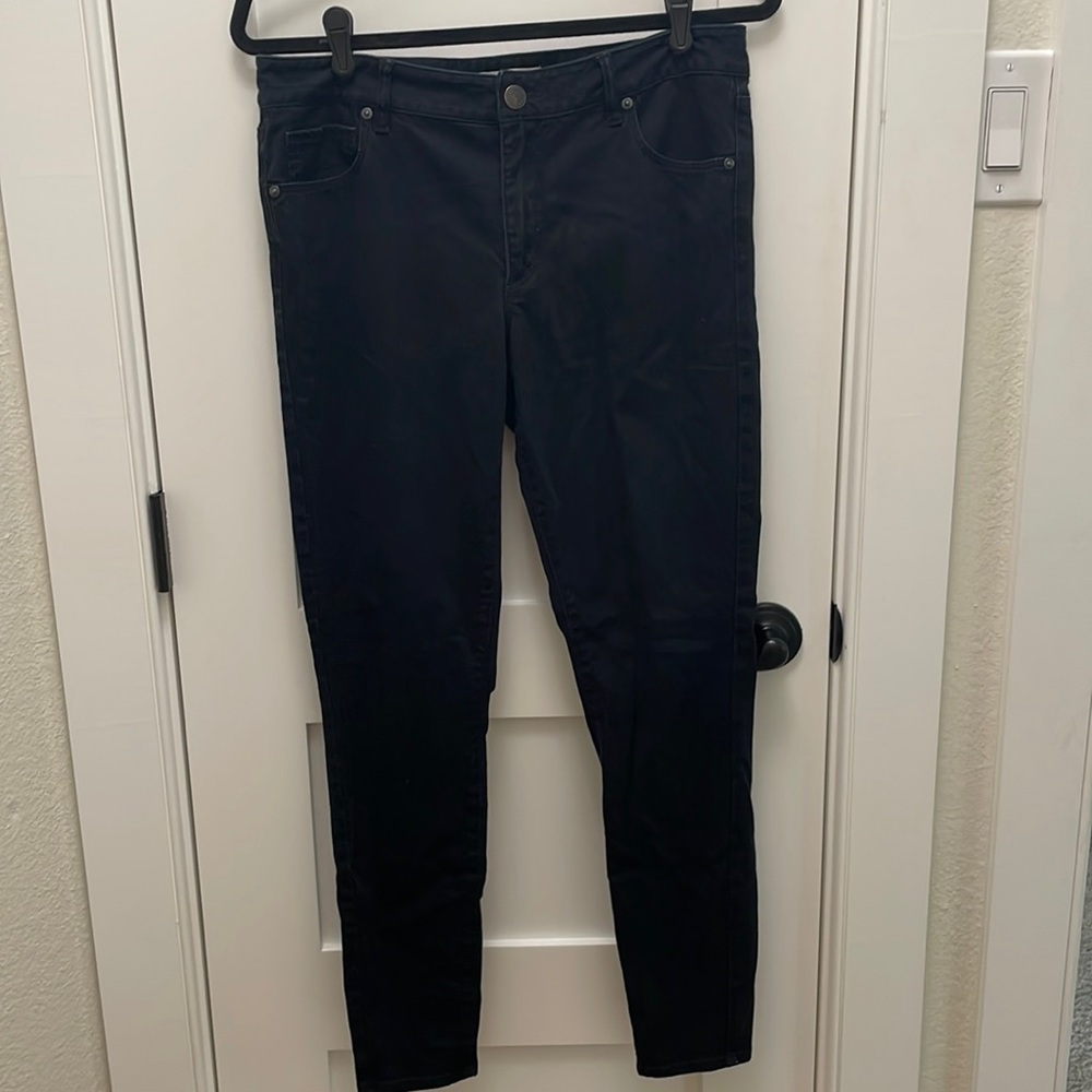 Black loft jeans, size 29